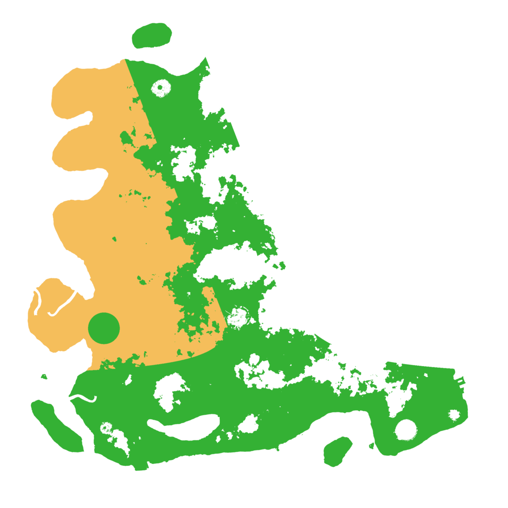 Biome Rust Map: Procedural Map, Size: 4250, Seed: 1224567178