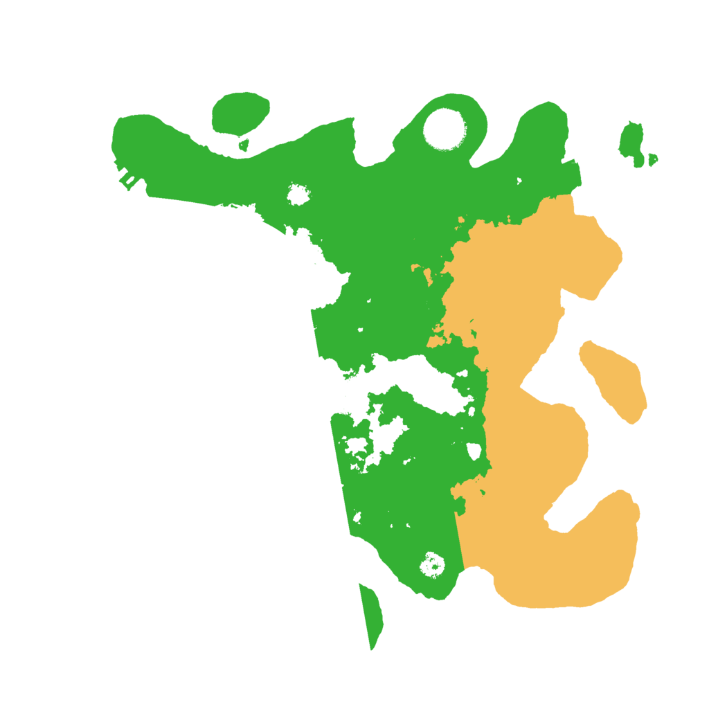 Biome Rust Map: Procedural Map, Size: 3000, Seed: 4097865