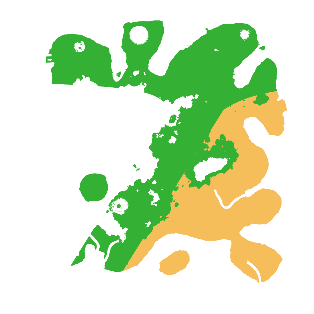 Biome Rust Map: Procedural Map, Size: 3000, Seed: 19424