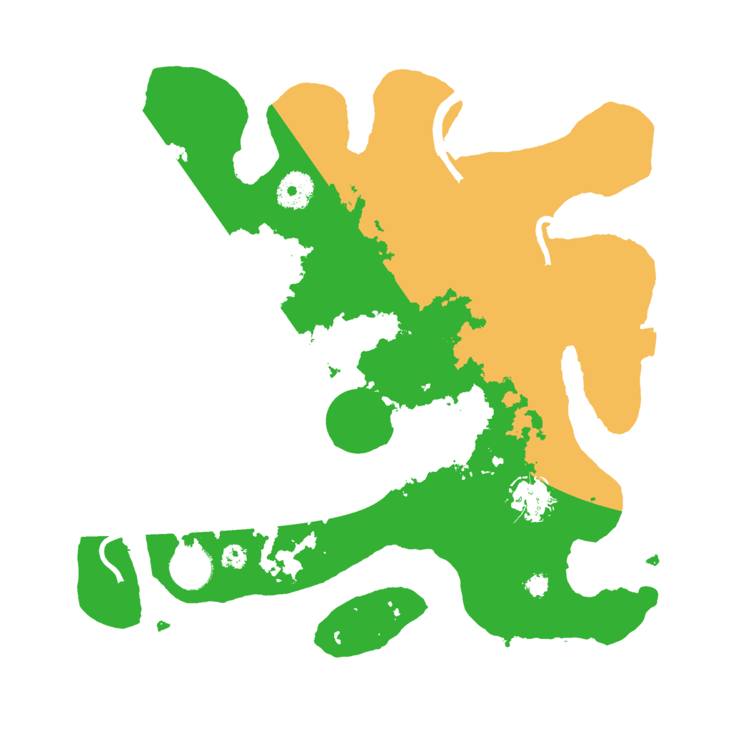 Biome Rust Map: Procedural Map, Size: 3000, Seed: 52437