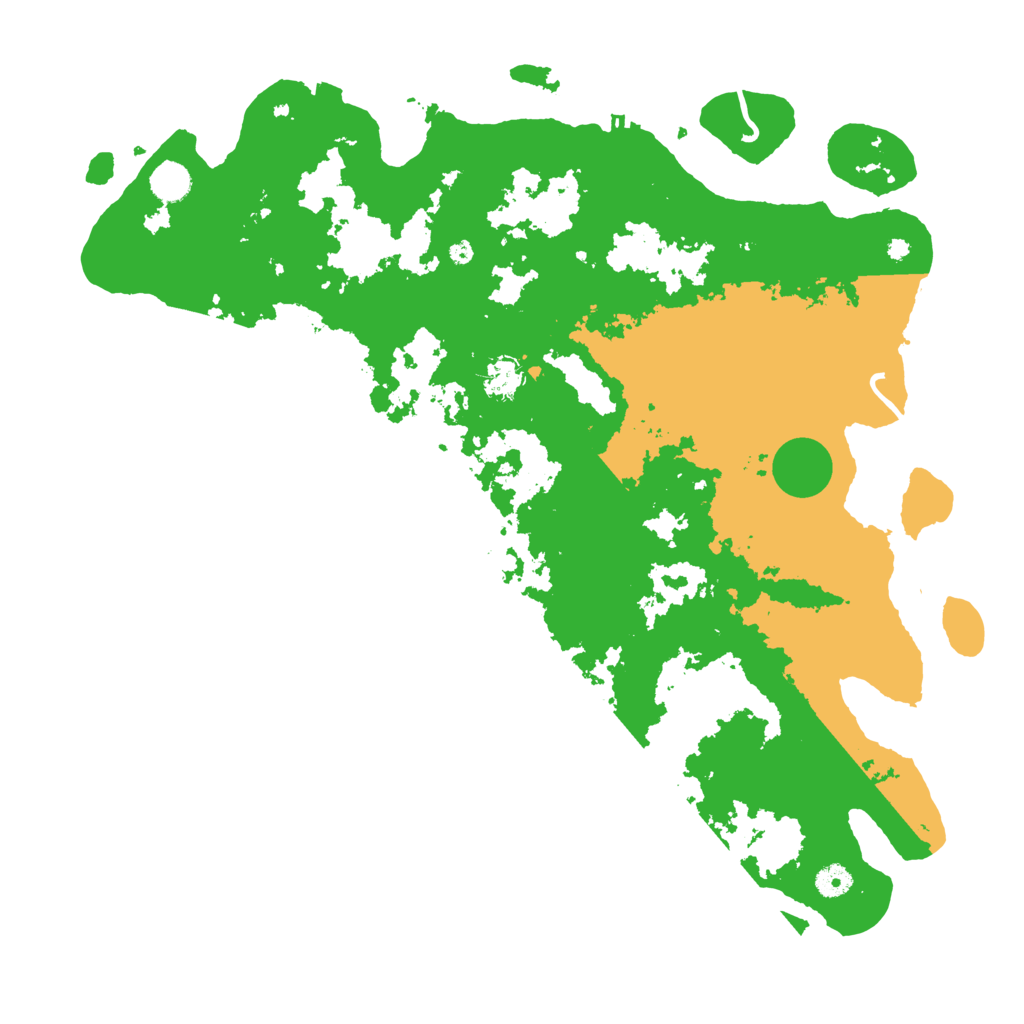 Biome Rust Map: Procedural Map, Size: 4500, Seed: 478657263