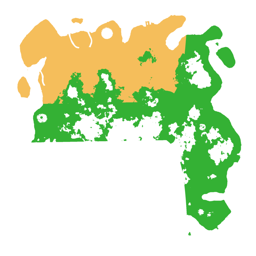 Biome Rust Map: Procedural Map, Size: 4000, Seed: 751968