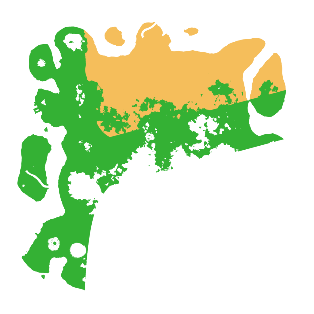 Biome Rust Map: Procedural Map, Size: 3700, Seed: 50405641