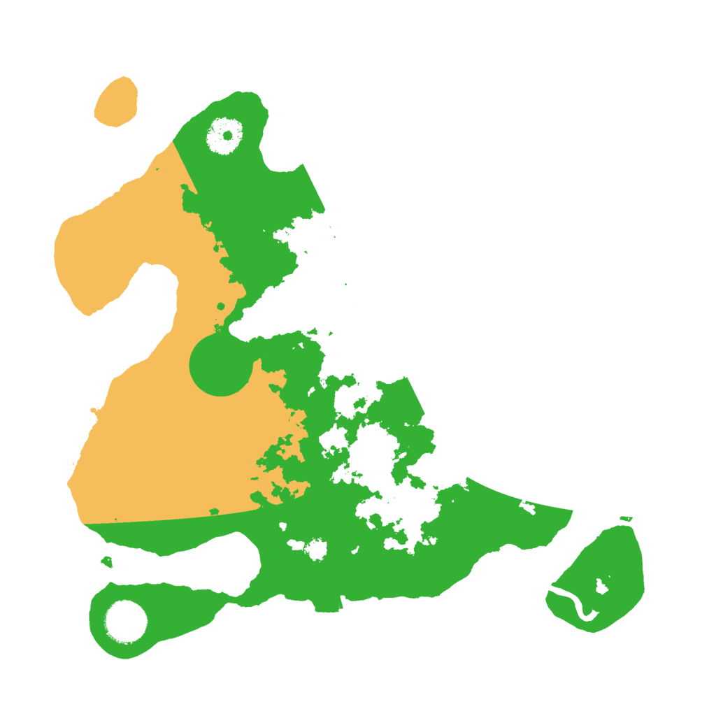 Biome Rust Map: Procedural Map, Size: 3000, Seed: 1792287511
