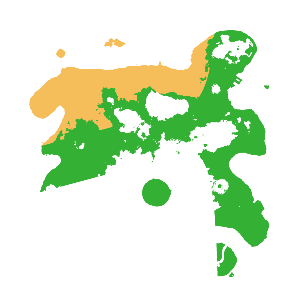 Biome Rust Map: Procedural Map, Size: 3000, Seed: 1415843311