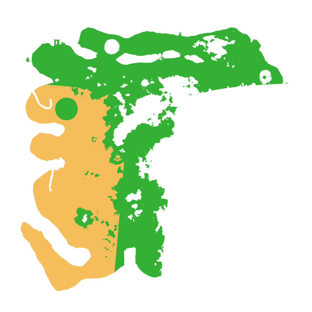 Biome Rust Map: Procedural Map, Size: 3650, Seed: 104
