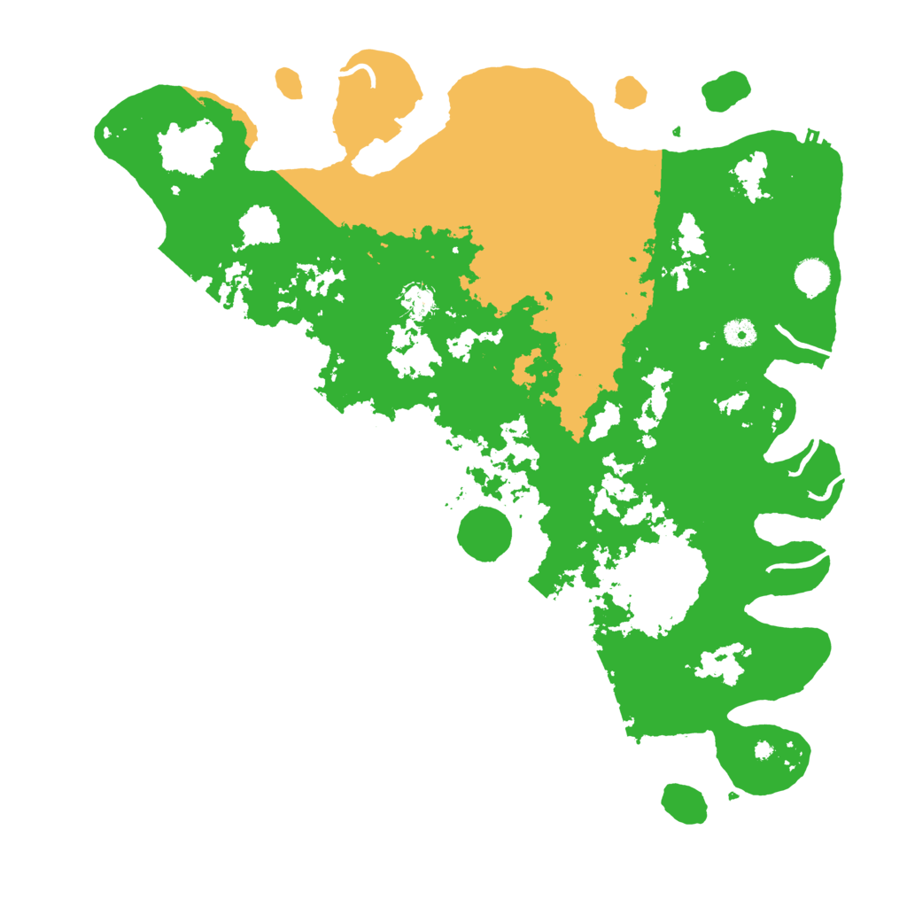 Biome Rust Map: Procedural Map, Size: 4500, Seed: 12435687