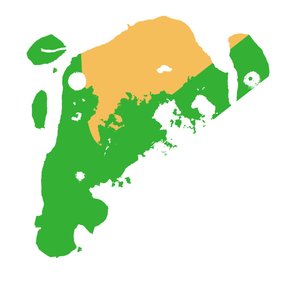 Biome Rust Map: Procedural Map, Size: 3000, Seed: 7056