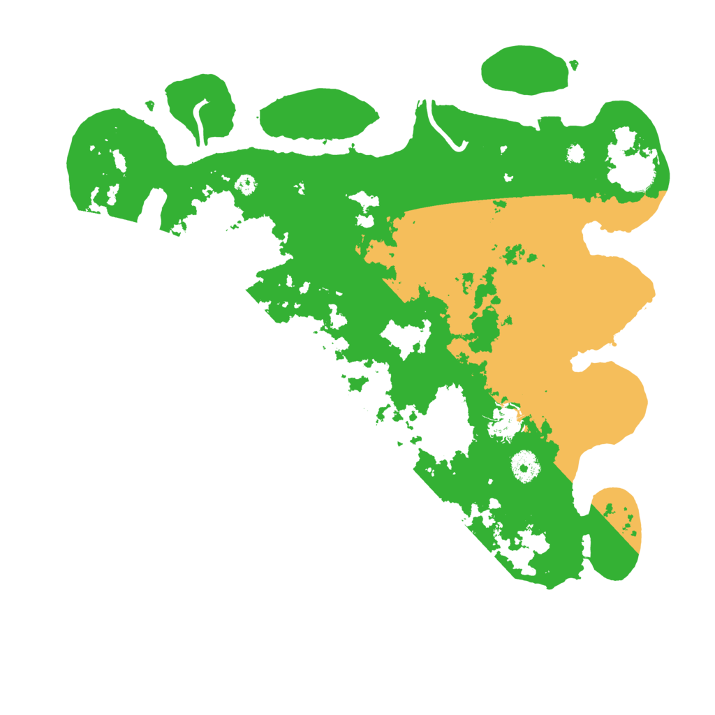 Biome Rust Map: Procedural Map, Size: 3600, Seed: 1789299913
