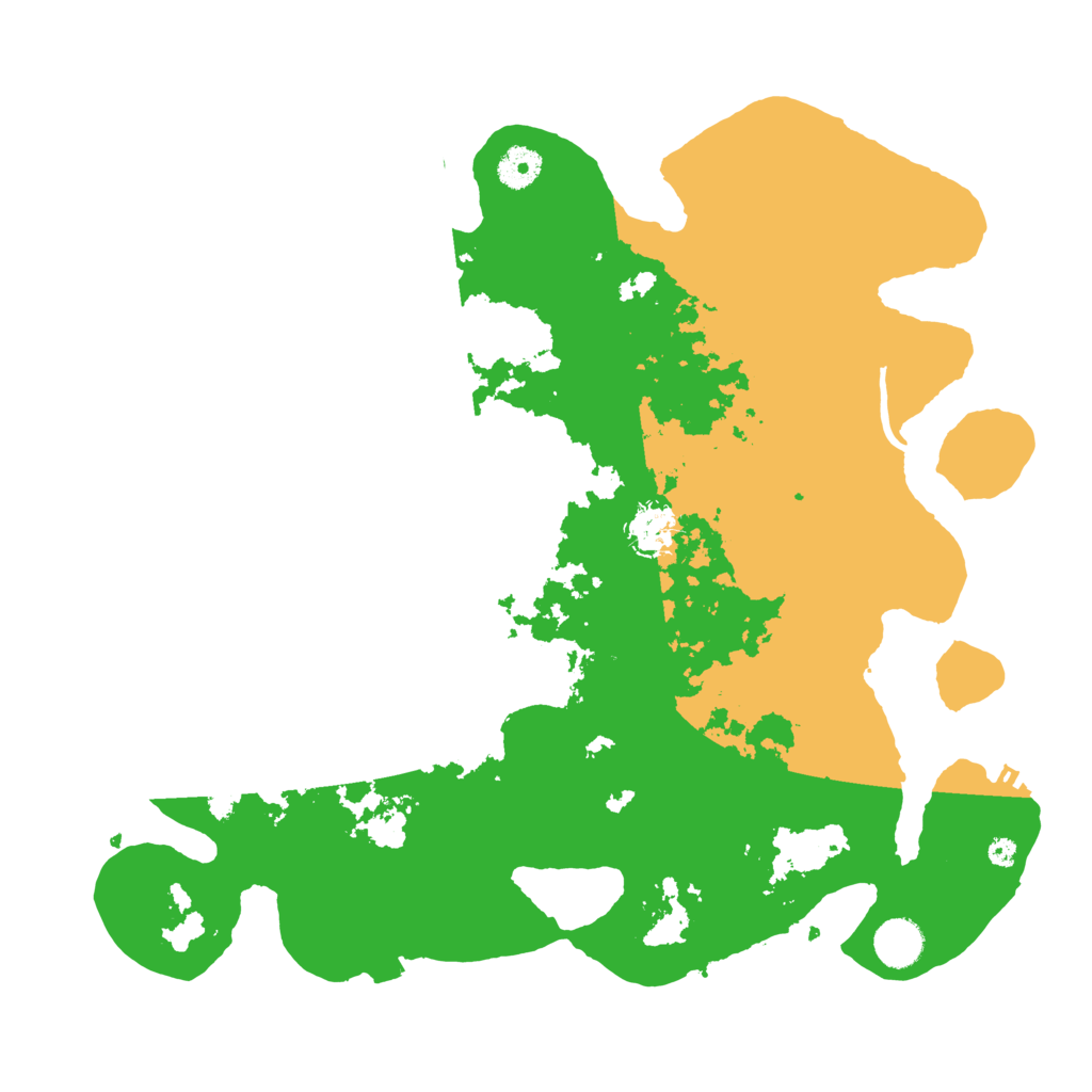 Biome Rust Map: Procedural Map, Size: 3900, Seed: 62498431