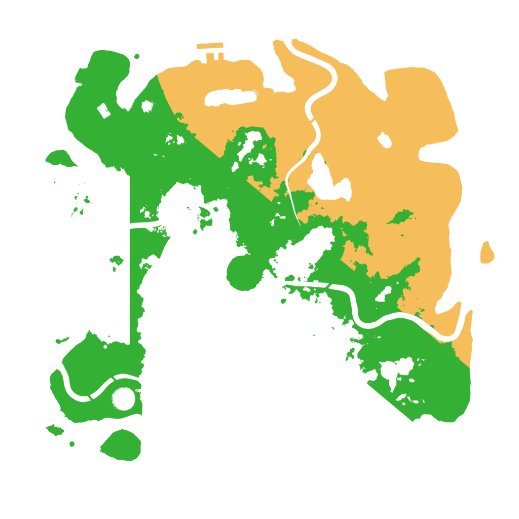 Biome Rust Map: Procedural Map, Size: 4000, Seed: 1251972857