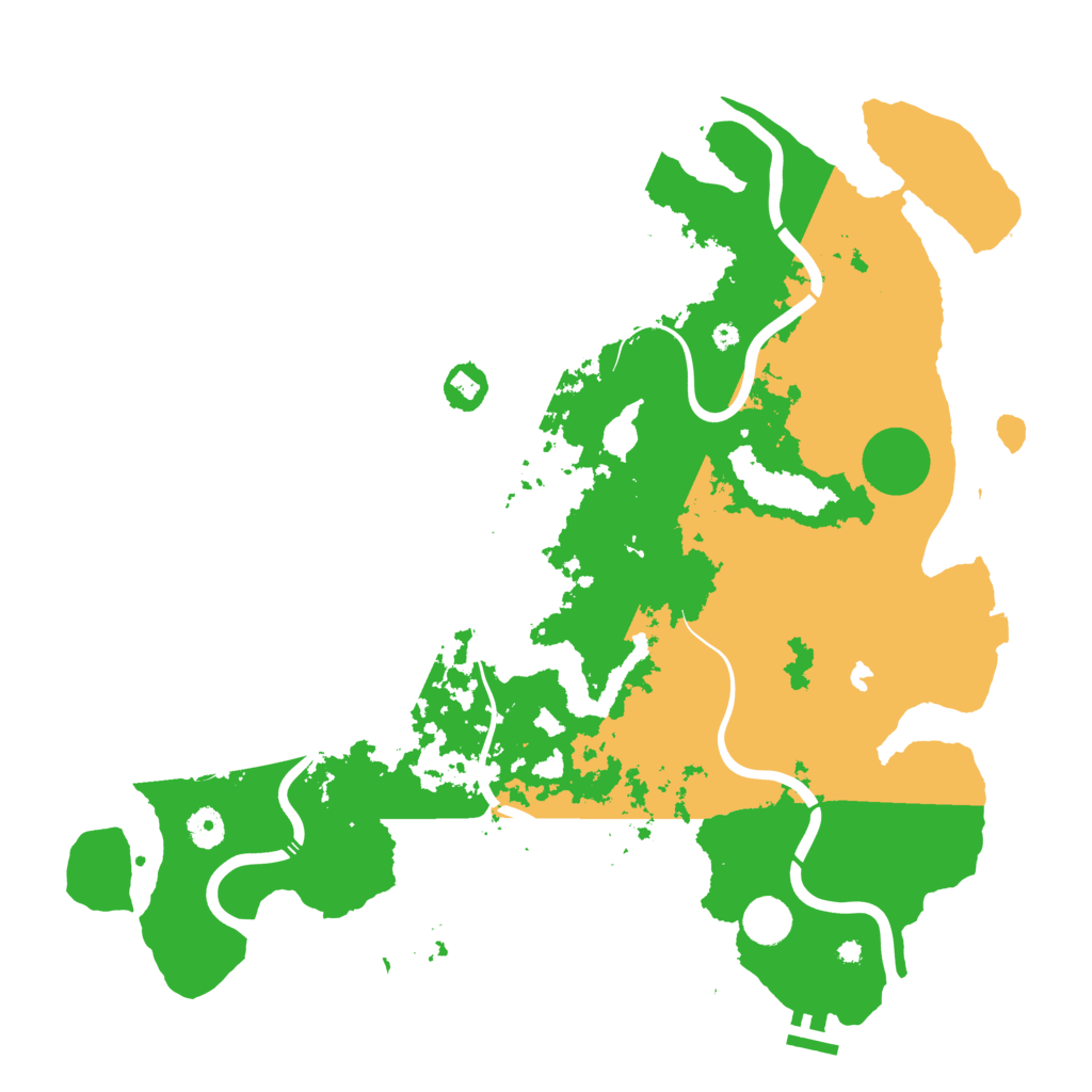 Biome Rust Map: Procedural Map, Size: 4250, Seed: 1600579629