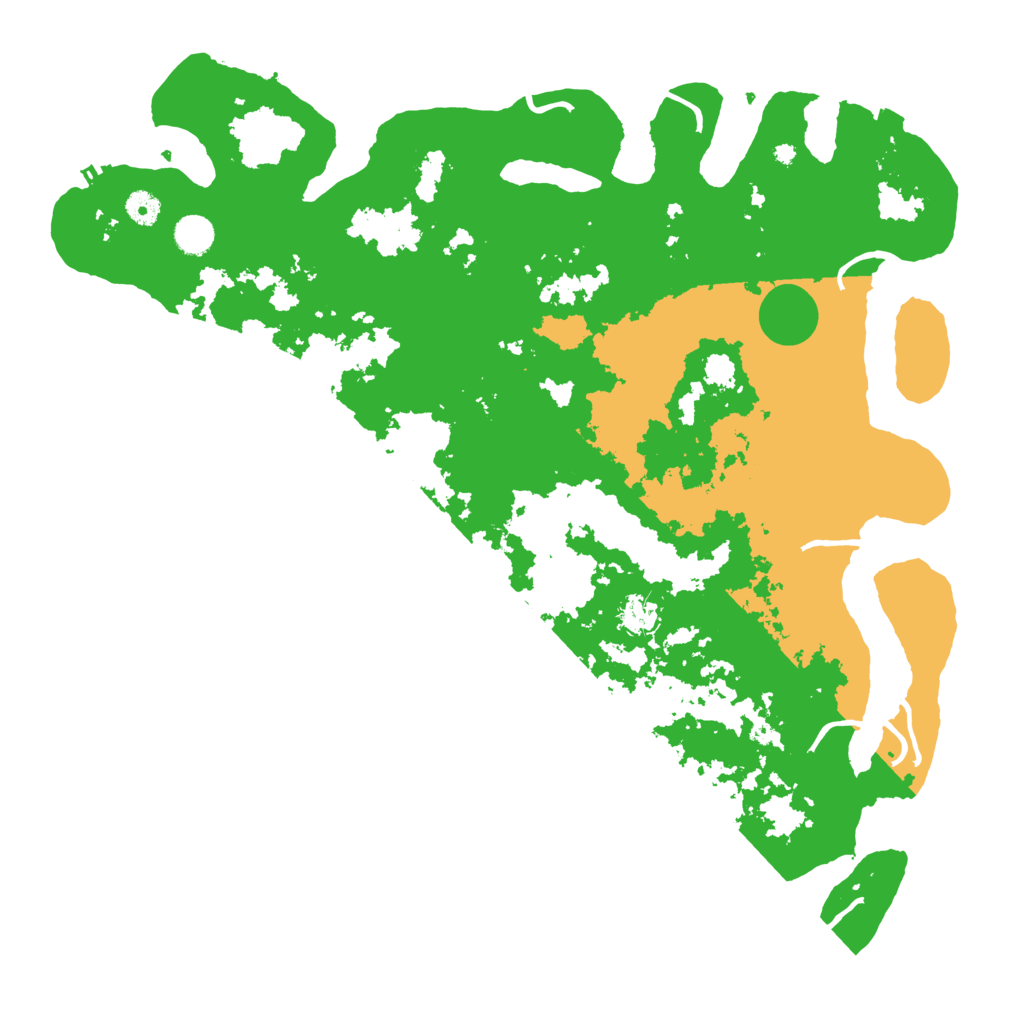 Biome Rust Map: Procedural Map, Size: 4550, Seed: 1789299913