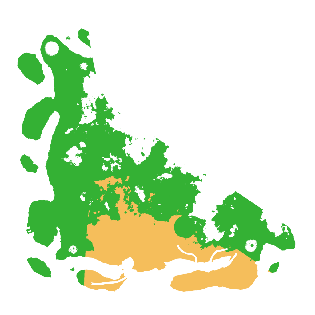 Biome Rust Map: Procedural Map, Size: 4000, Seed: 48110197
