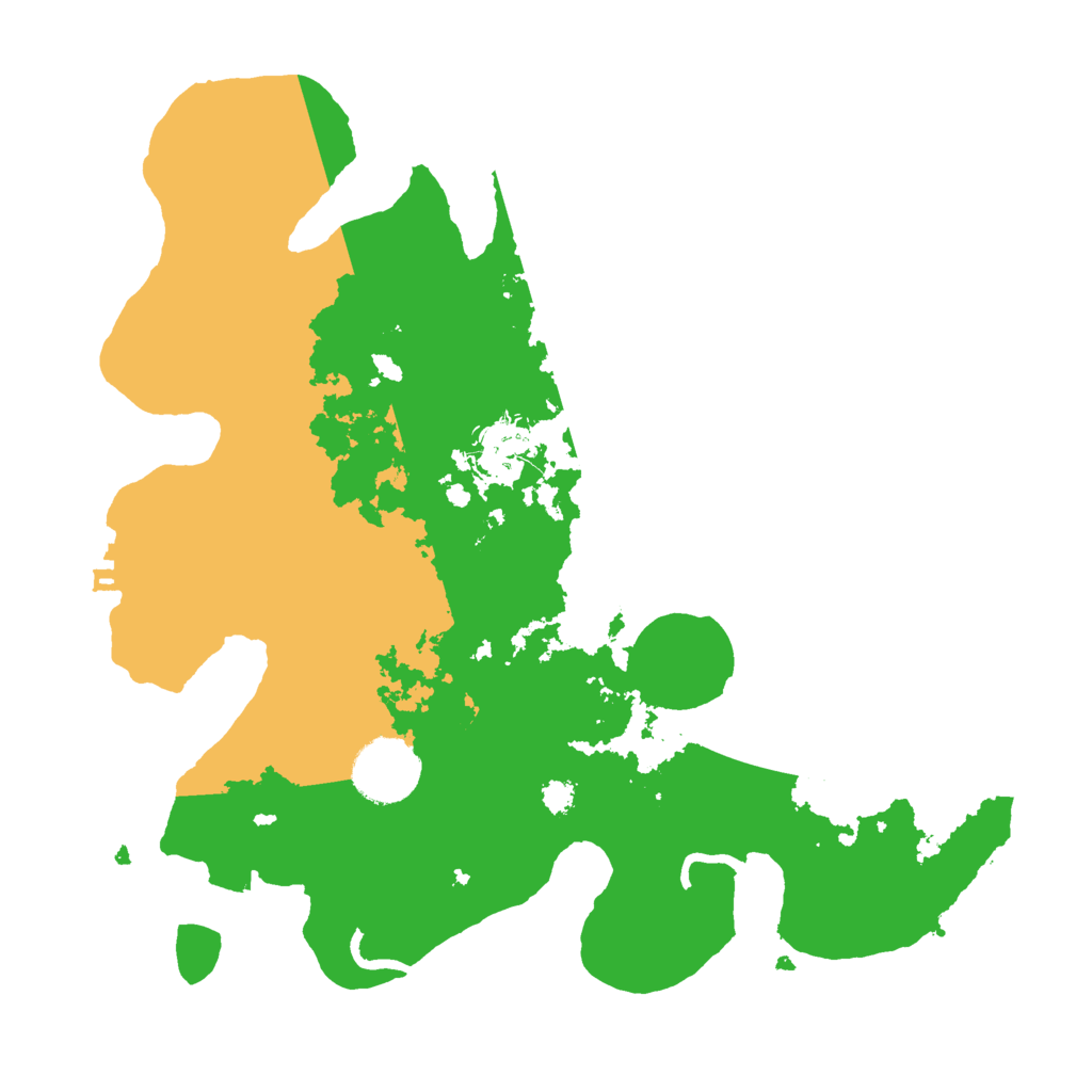 Biome Rust Map: Procedural Map, Size: 3000, Seed: 1781753997