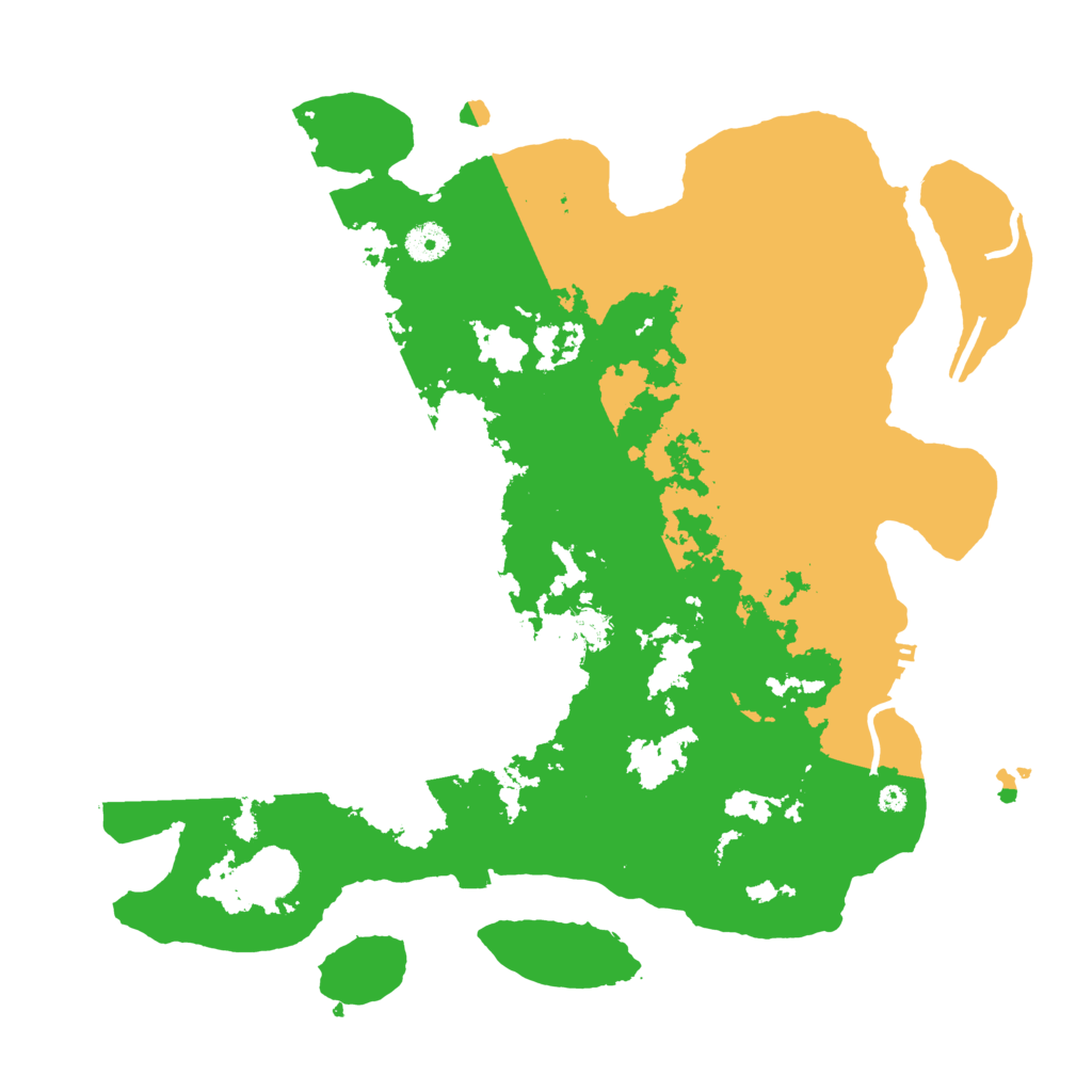 Biome Rust Map: Procedural Map, Size: 4000, Seed: 448728380