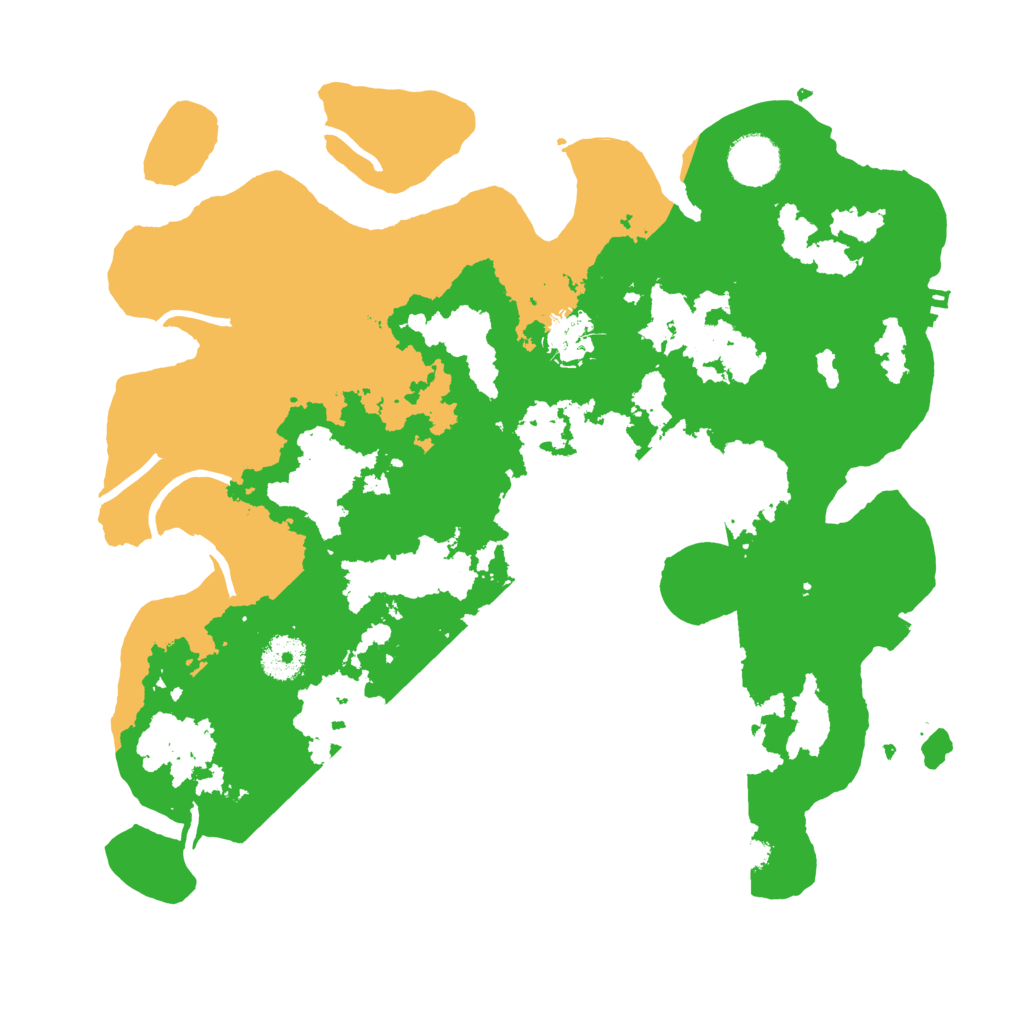 Biome Rust Map: Procedural Map, Size: 3500, Seed: 8621356