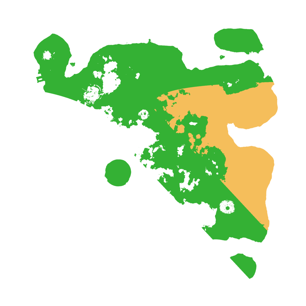 Biome Rust Map: Procedural Map, Size: 3200, Seed: 1789299913