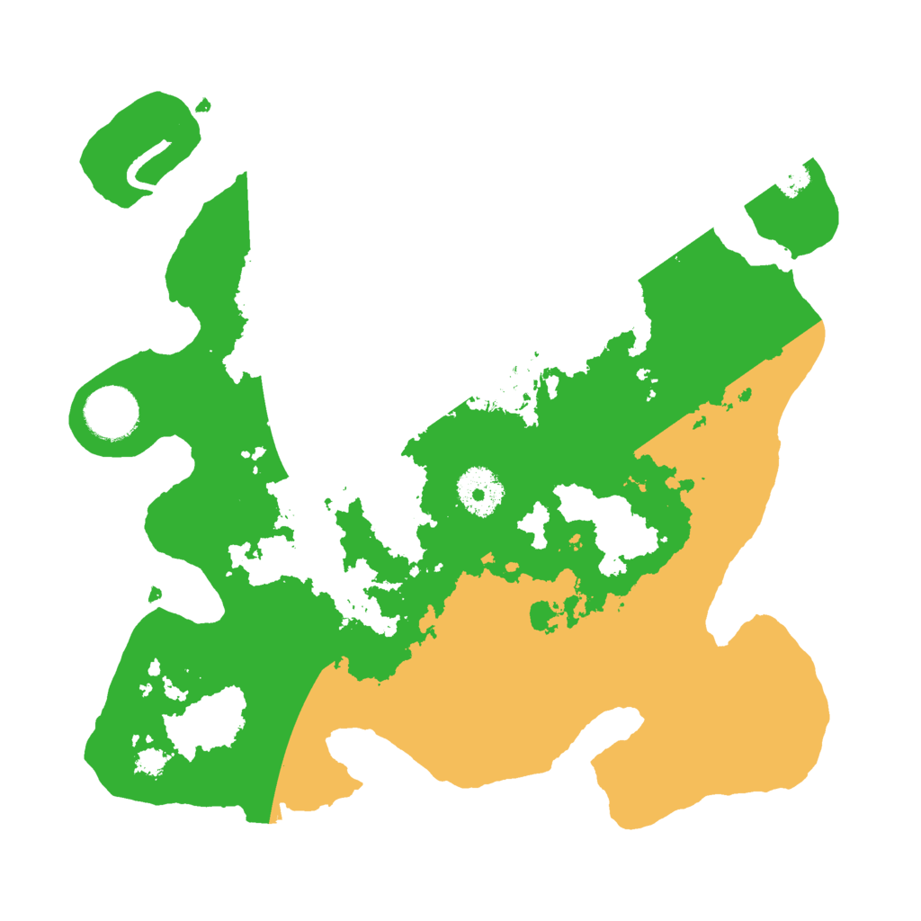 Biome Rust Map: Procedural Map, Size: 3000, Seed: 13498