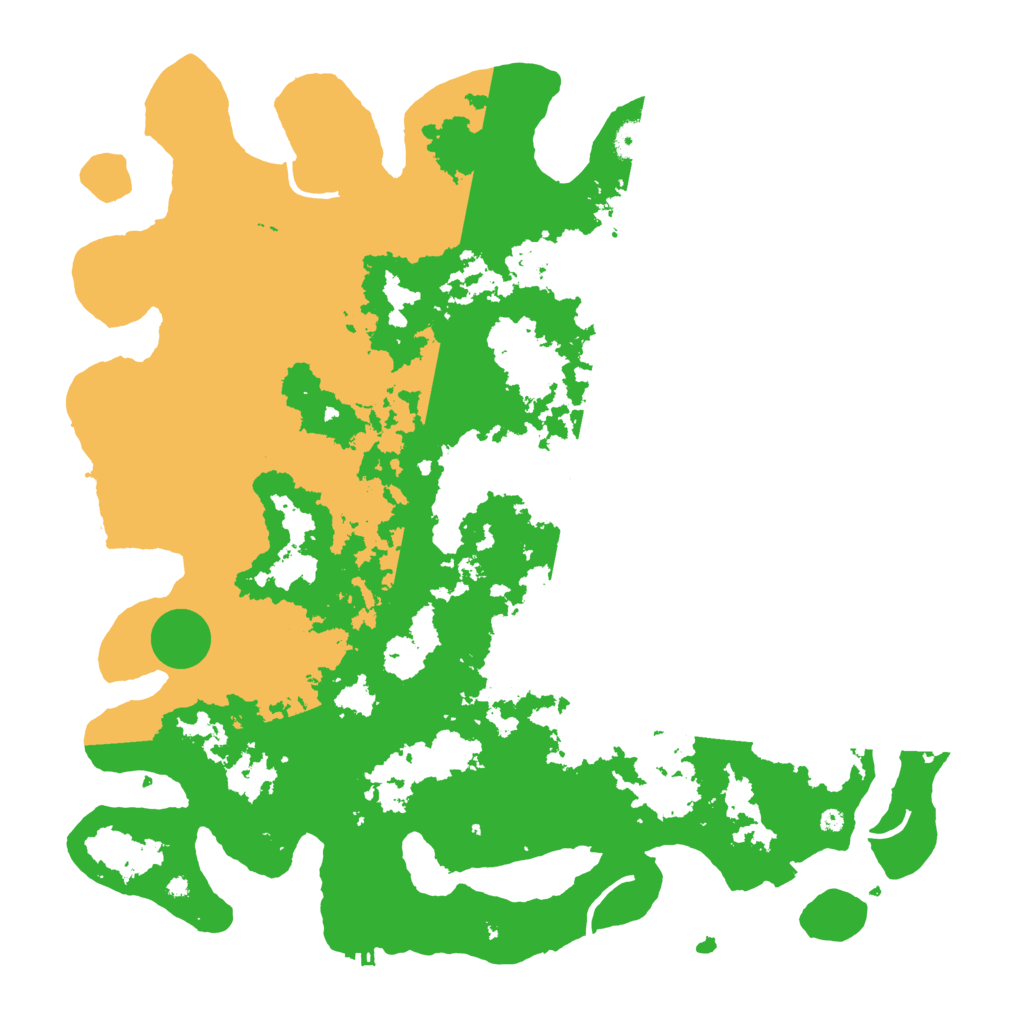 Biome Rust Map: Procedural Map, Size: 4500, Seed: 9000000