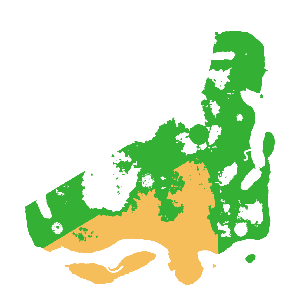 Biome Rust Map: Procedural Map, Size: 4000, Seed: 229273858