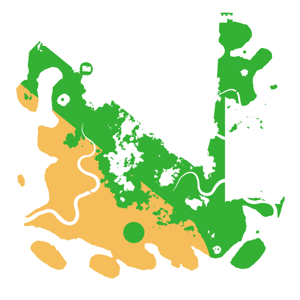 Biome Rust Map: Procedural Map, Size: 3750, Seed: 76798496