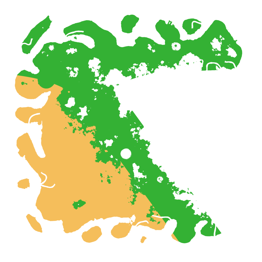 Biome Rust Map: Procedural Map, Size: 4500, Seed: 9956455
