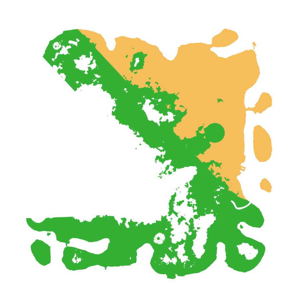 Biome Rust Map: Procedural Map, Size: 4000, Seed: 65553