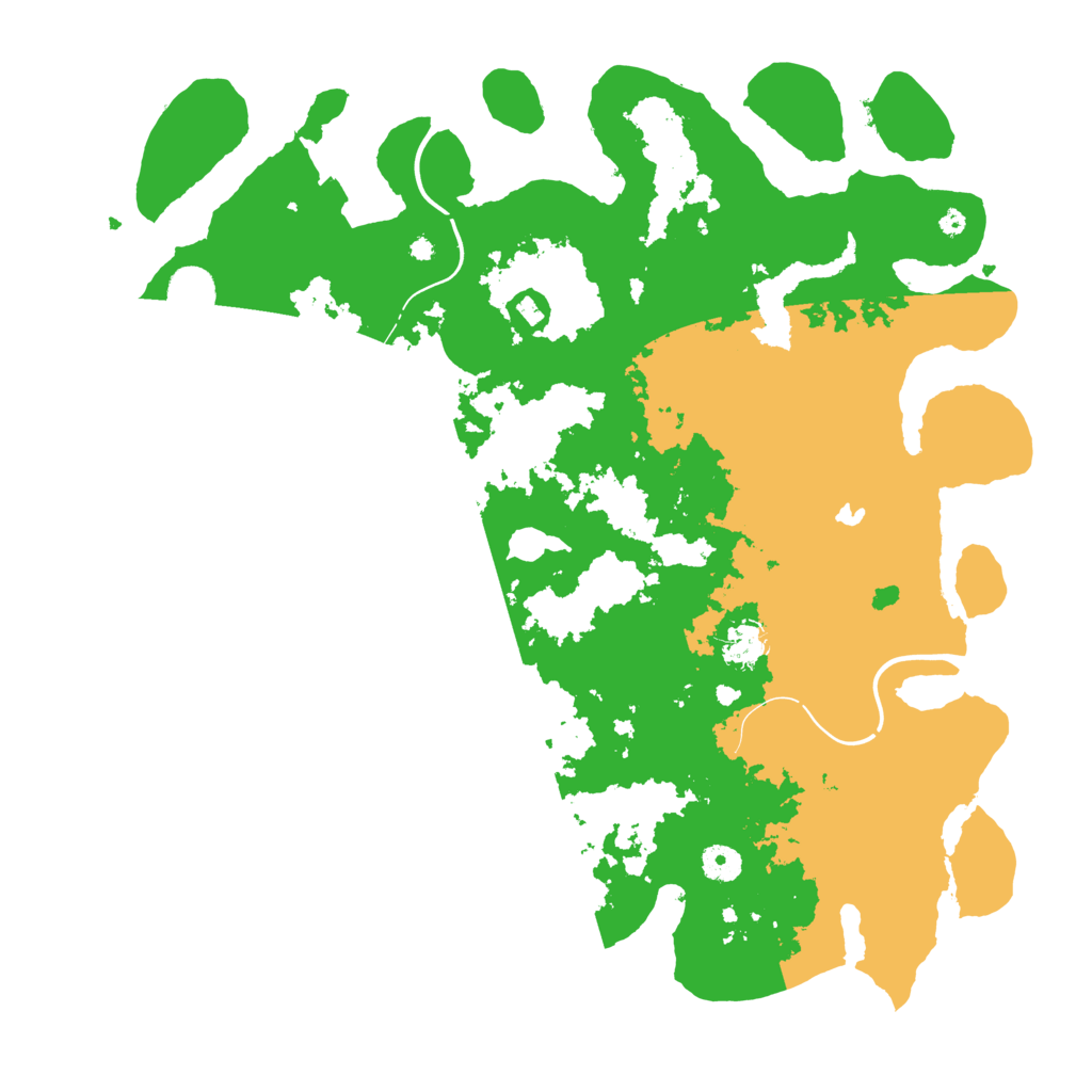 Biome Rust Map: Procedural Map, Size: 4250, Seed: 76512035