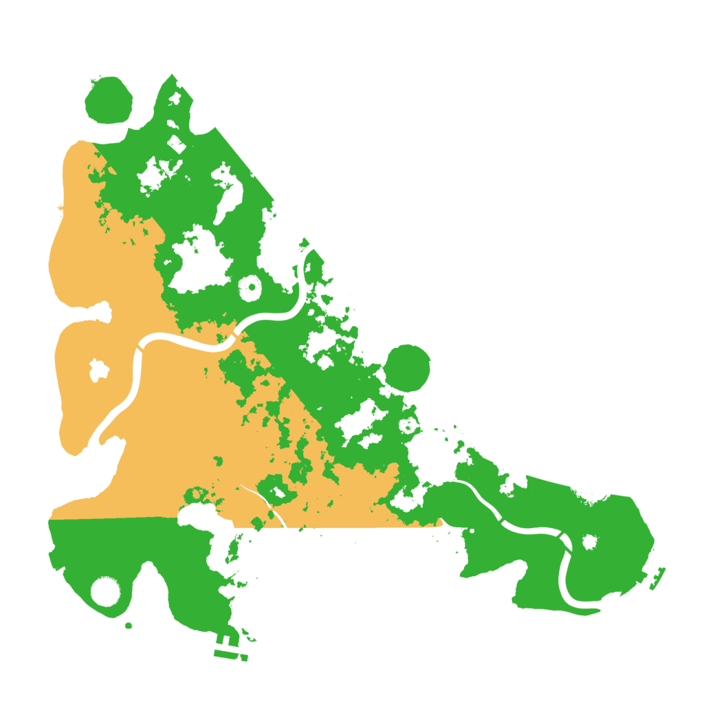 Biome Rust Map: Procedural Map, Size: 4200, Seed: 1665142766