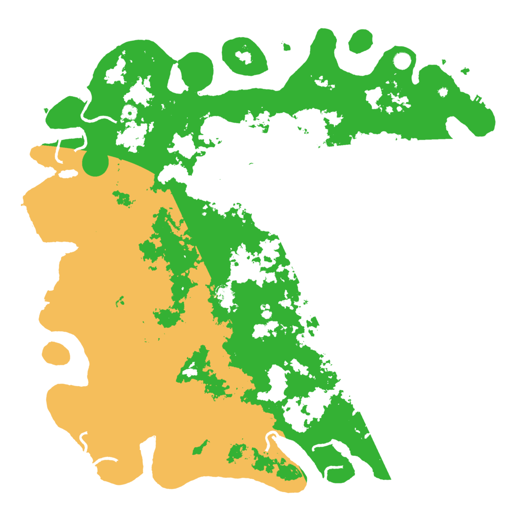 Biome Rust Map: Procedural Map, Size: 5300, Seed: 2011511240