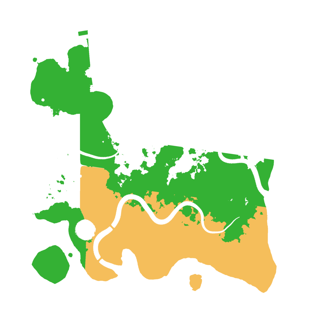 Biome Rust Map: Procedural Map, Size: 3000, Seed: 31350