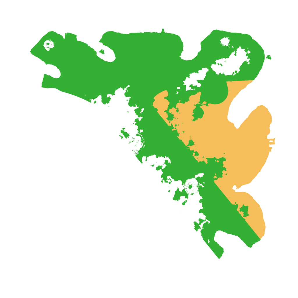Biome Rust Map: Procedural Map, Size: 3000, Seed: 17926
