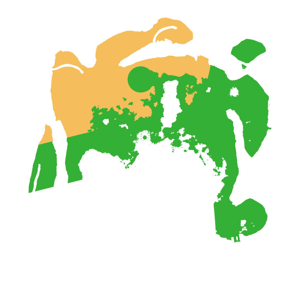 Biome Rust Map: Procedural Map, Size: 3000, Seed: 8730