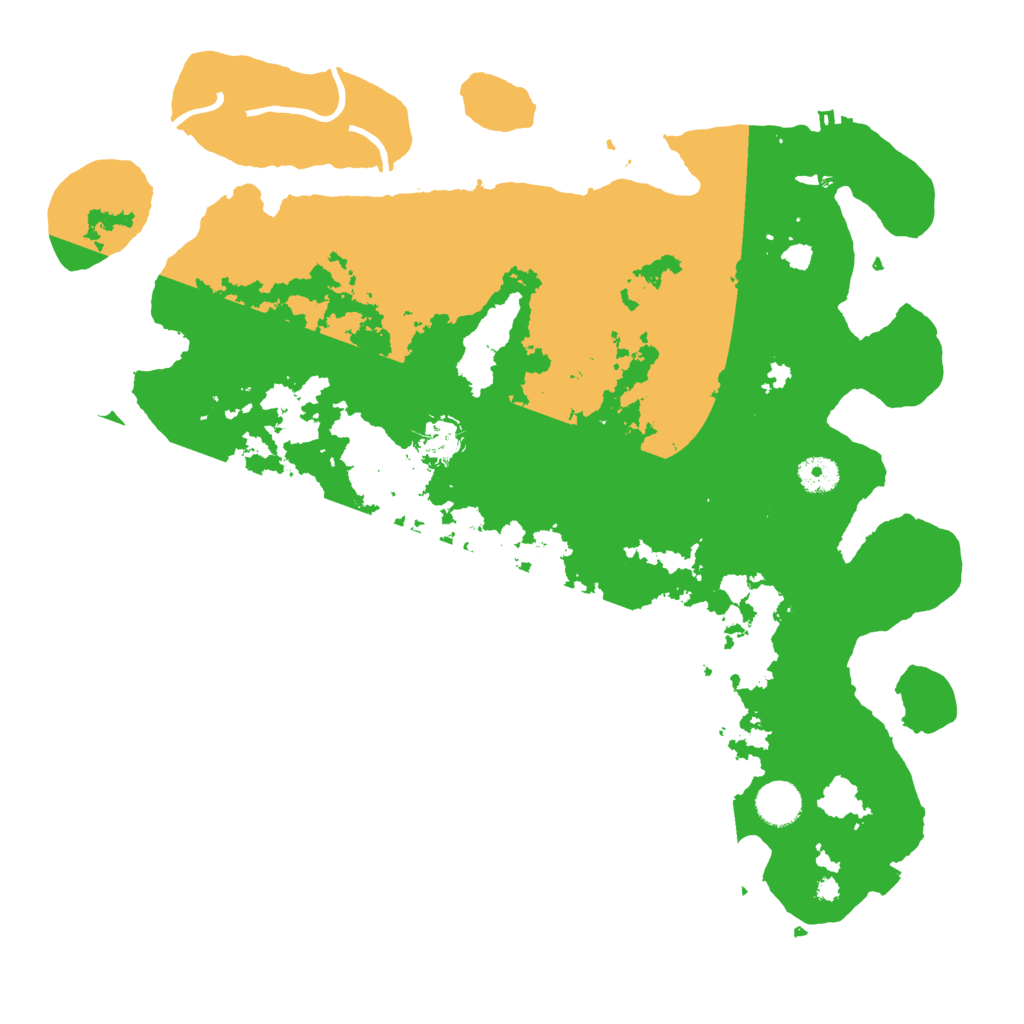 Biome Rust Map: Procedural Map, Size: 4000, Seed: 18575