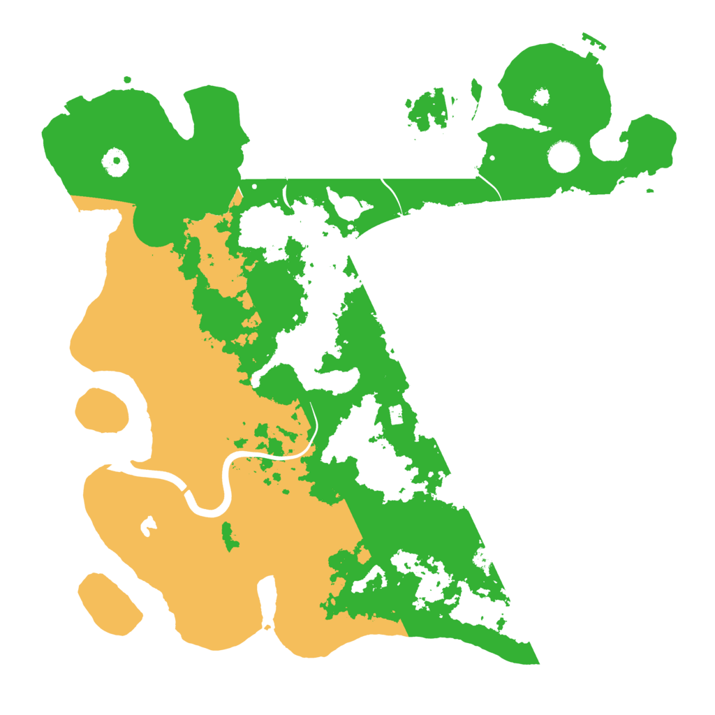 Biome Rust Map: Procedural Map, Size: 4000, Seed: 2011511240