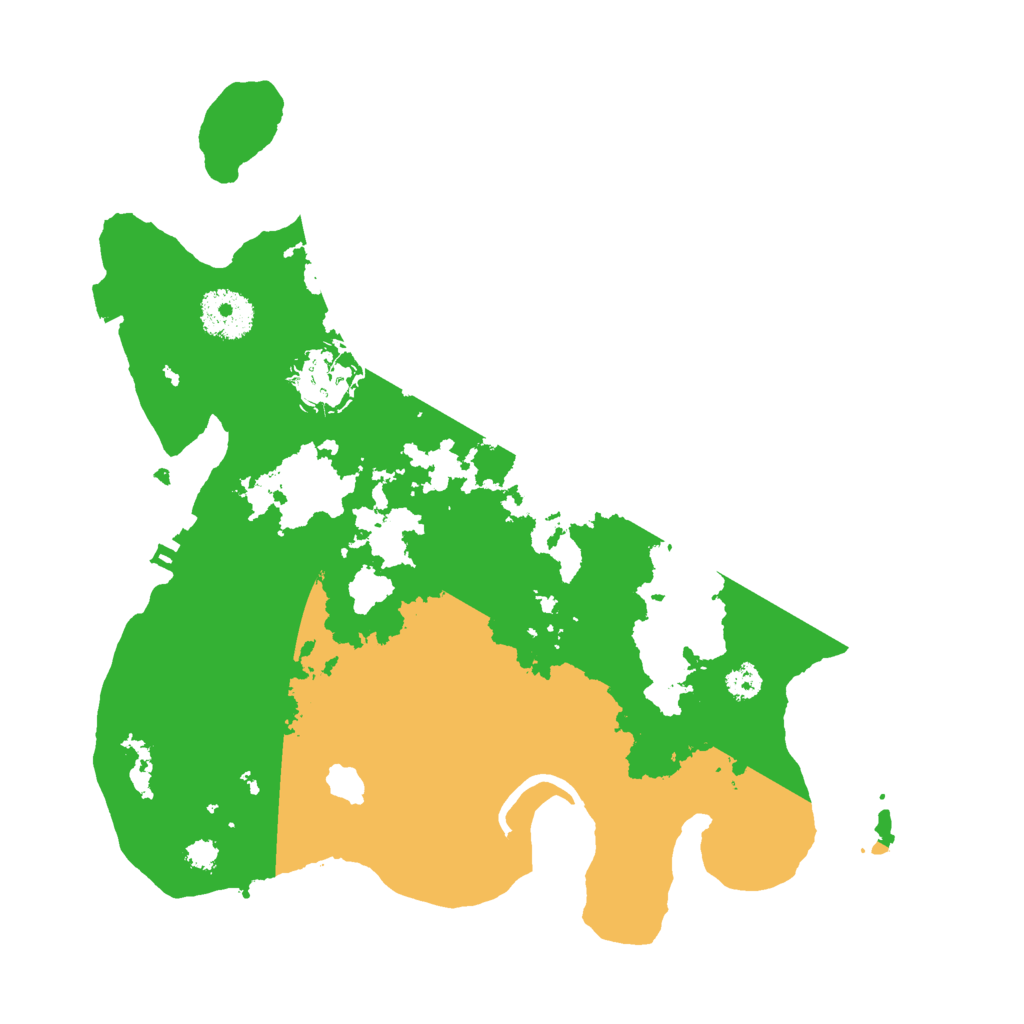 Biome Rust Map: Procedural Map, Size: 3000, Seed: 993502581