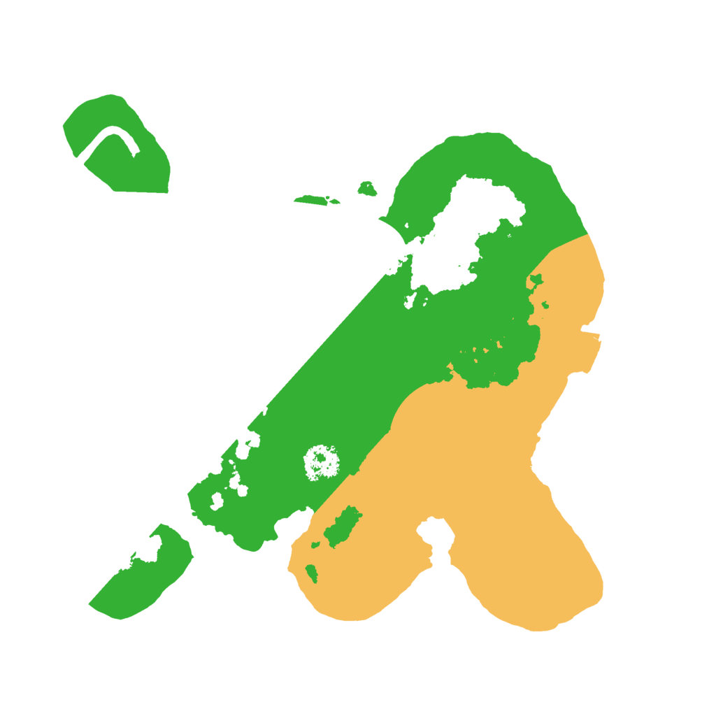 Biome Rust Map: Procedural Map, Size: 2050, Seed: 1234567