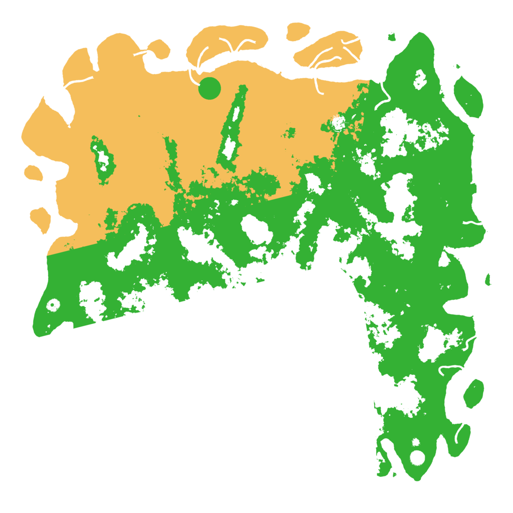 Biome Rust Map: Procedural Map, Size: 6000, Seed: 726400590