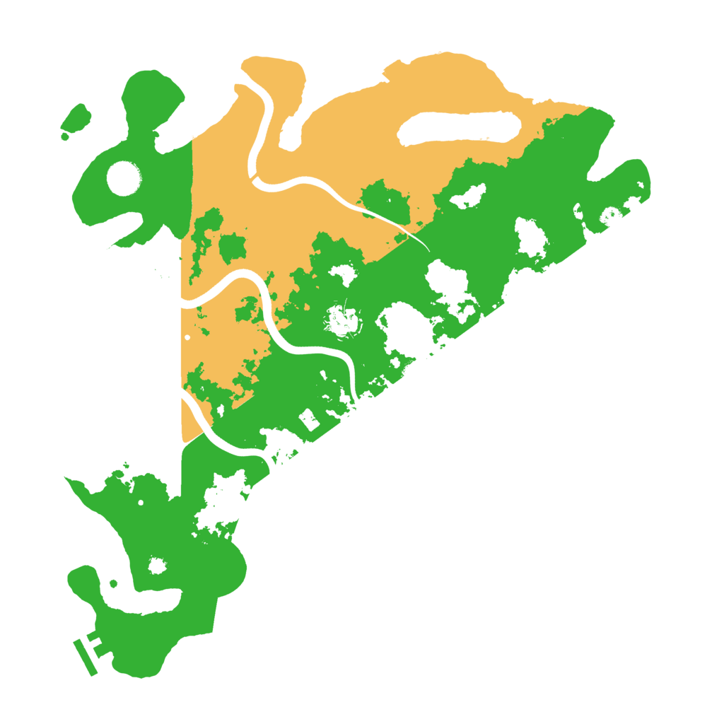 Biome Rust Map: Procedural Map, Size: 3750, Seed: 194455084