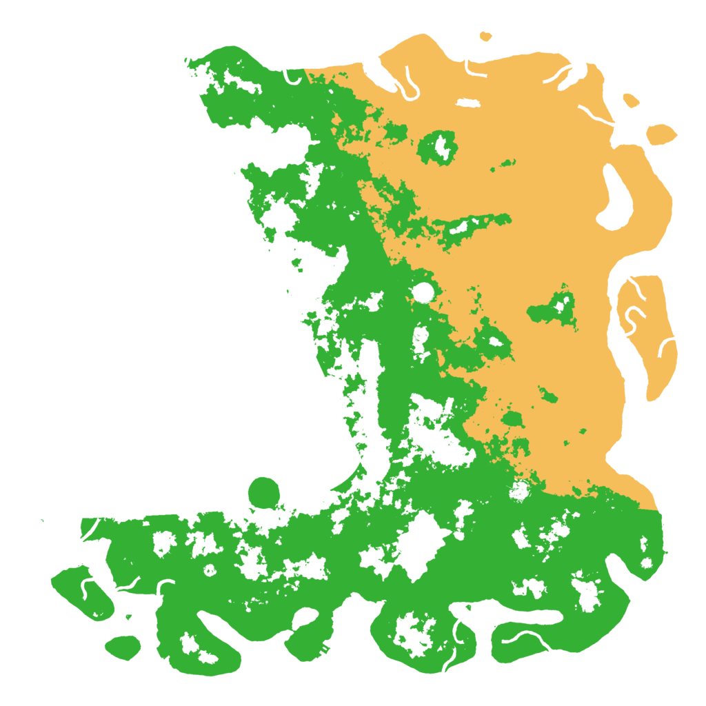 Biome Rust Map: Procedural Map, Size: 6000, Seed: 1738671832