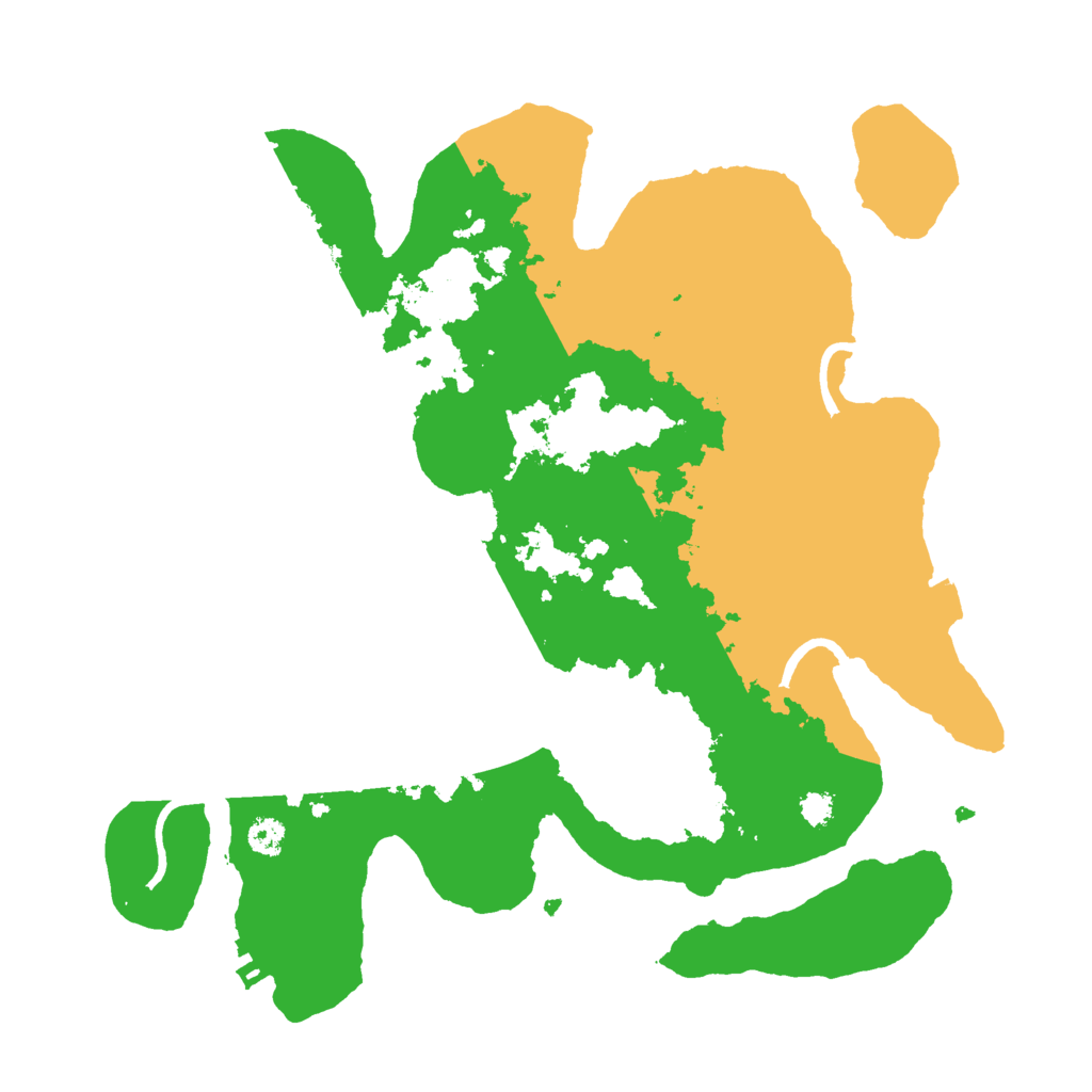 Biome Rust Map: Procedural Map, Size: 3000, Seed: 676085902