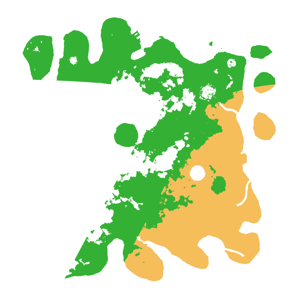 Biome Rust Map: Procedural Map, Size: 3500, Seed: 1847999738
