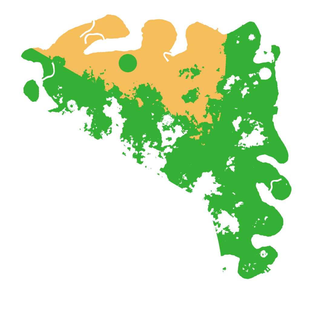 Biome Rust Map: Procedural Map, Size: 4500, Seed: 667338764