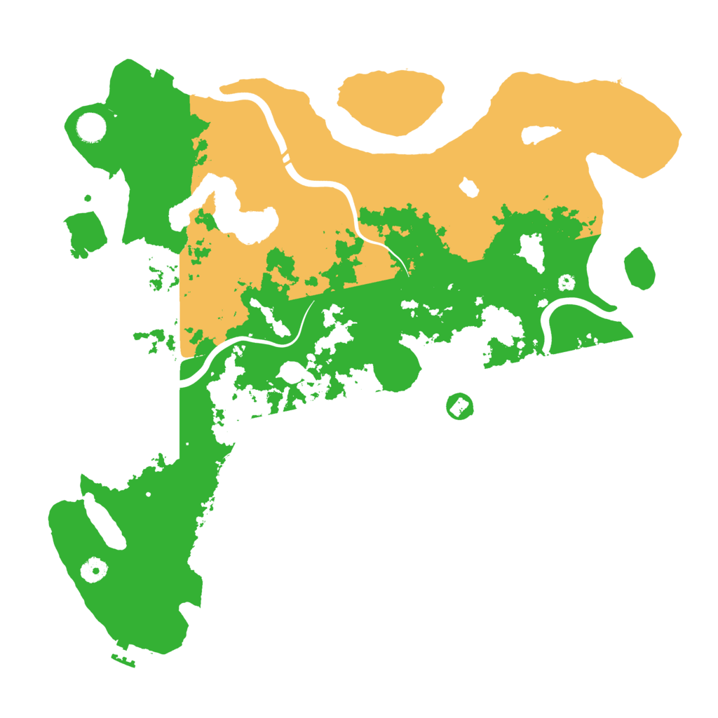 Biome Rust Map: Procedural Map, Size: 4250, Seed: 1182378738