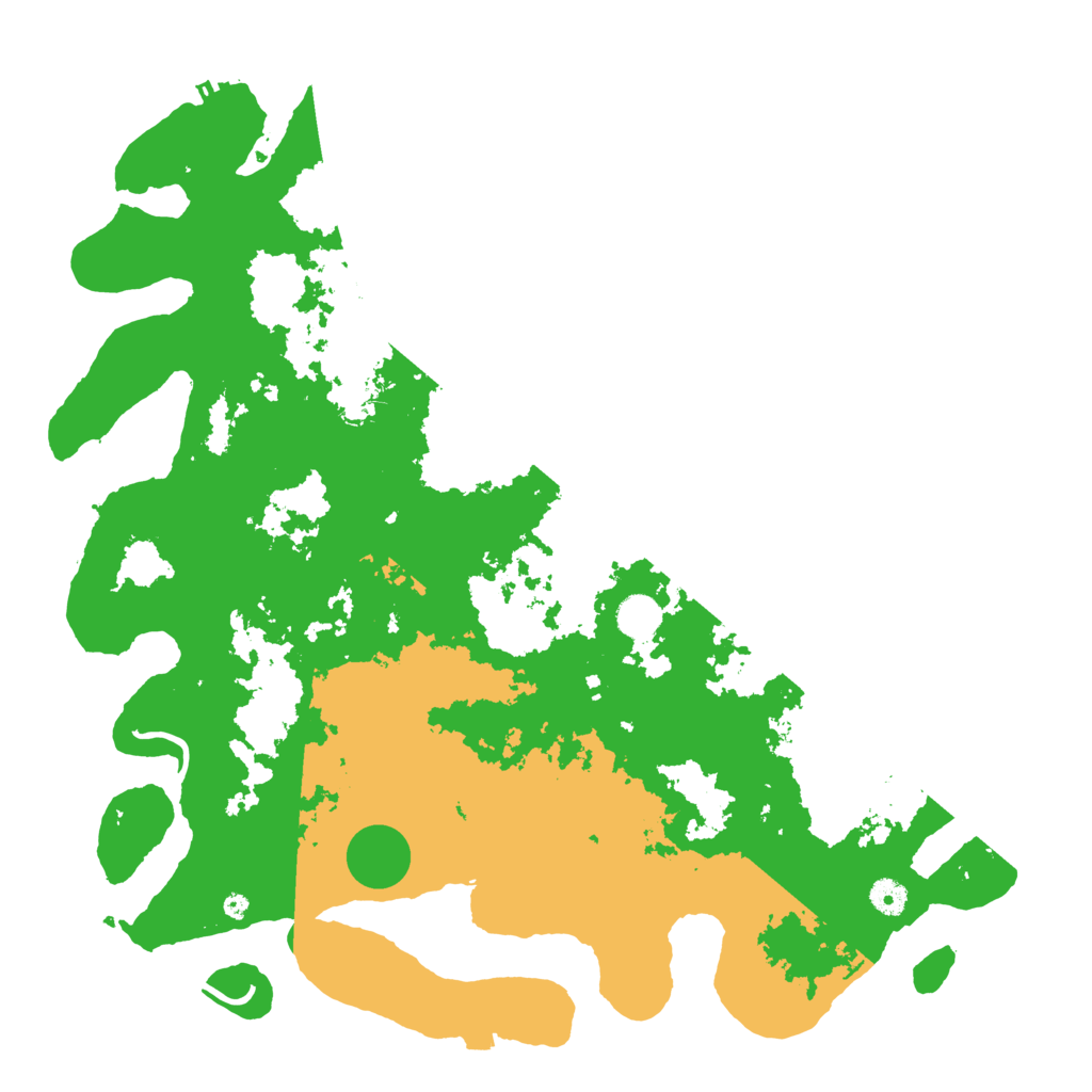 Biome Rust Map: Procedural Map, Size: 4500, Seed: 964561405