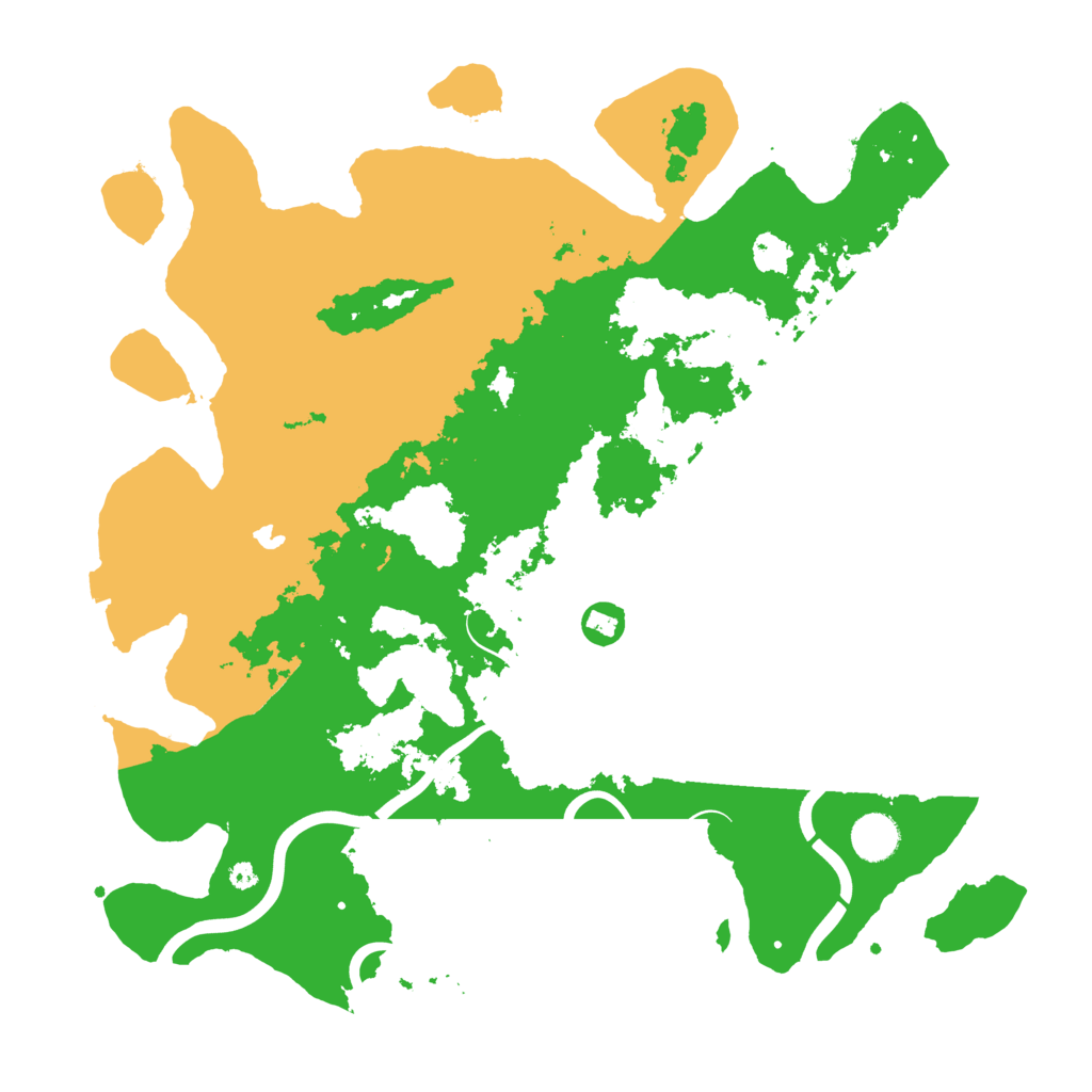 Biome Rust Map: Procedural Map, Size: 4000, Seed: 1826897346