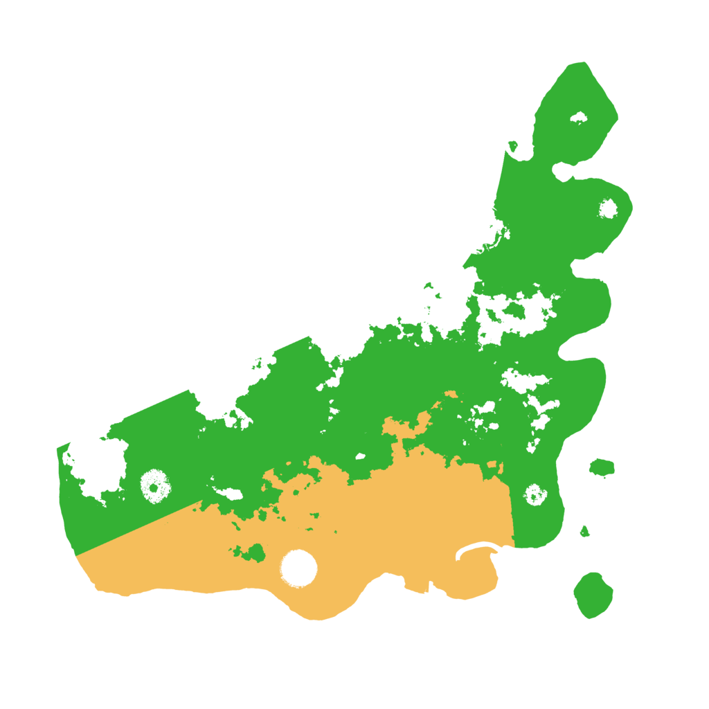 Biome Rust Map: Procedural Map, Size: 3400, Seed: 7846323