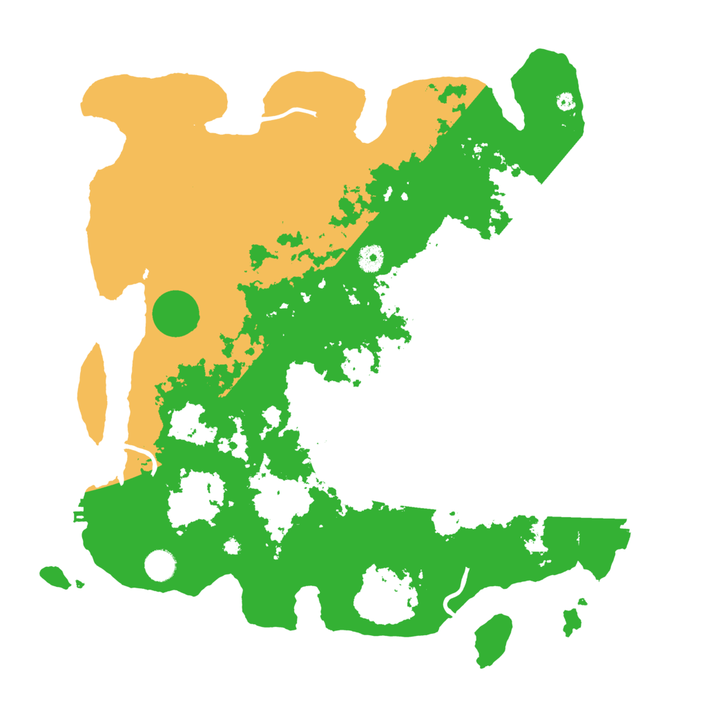 Biome Rust Map: Procedural Map, Size: 4000, Seed: 485481