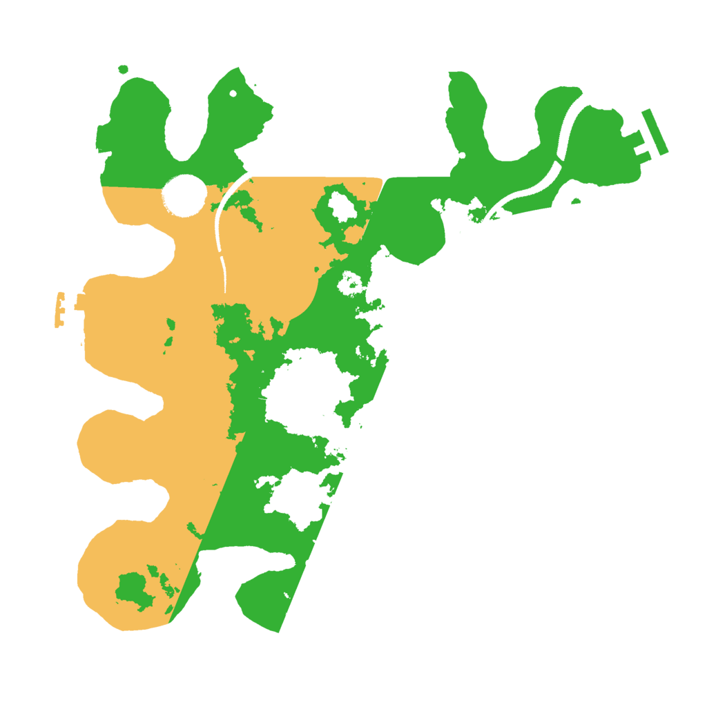 Biome Rust Map: Procedural Map, Size: 3000, Seed: 18062